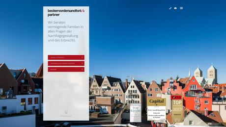 Beckervordersandfort & Partner  Rechtsanwälte und Notare  Fachanwälte für Erbrecht
