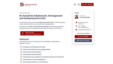 Rechtsanwalt Christian Becker