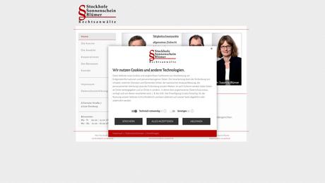 Rechtsanwaltskanzlei Stockhofe  Sonnenschein  Blümer