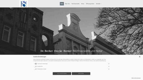 Wolfram Becher  Rechtsanwalt und Notar